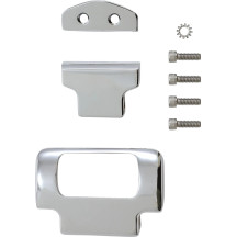 M8 Softail Gauge Mount For Performance Risers — Chrome, Billet Aluminum, Single Gauge