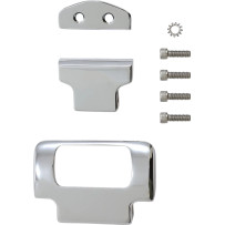 M8 Softail Gauge Mount For Performance Risers — Chrome, Billet Aluminum, Single Gauge