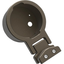 Gauge Mount for Performance Risers — Fits 1" and 1.25" risers, Brown