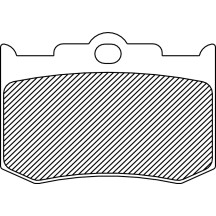 Organic Brake Pads — Set of 2, 204 g (7.2 oz)