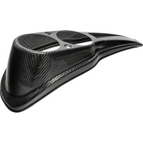 Carbon Fiber Dash Panel — Black, gloss finish