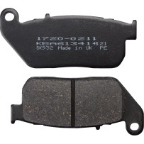 Organic Harley/Buell Brake Pads — Set of 2