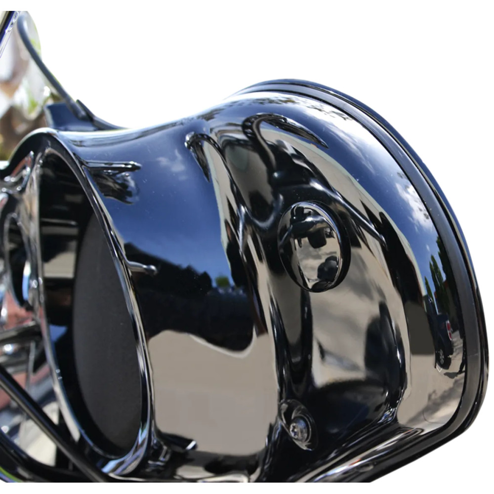 Fairing Mirror Hole Plugs — Black, Inner fairing