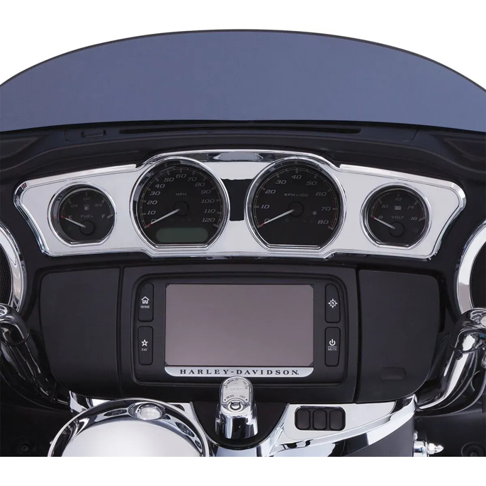 Shock & Awe® Acento de tablero LED multicolor — cromado