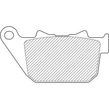 Organic Harley/Buell Brake Pads — Set of 2