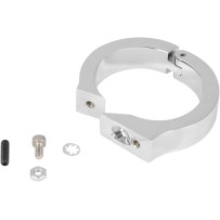 Handlebar Gauge Clamp — For 38 mm (1-1/2") handlebar, 52.4 mm (2.06") diameter, Chrome