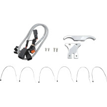 Speedometer Mount — 31.75 mm (1-1/4"), T-bar drag fit, Chrome