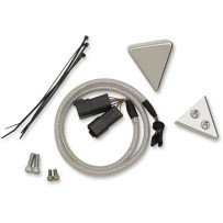 Speedometer Mount — V-Bar, standard handlebar diameter, chrome