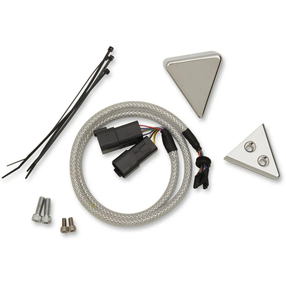 Speedometer Mount — V-Bar, standard handlebar diameter, chrome