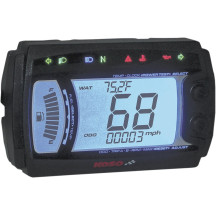 XR-SR Multifunction Electronic Speedometer — 72.4 mm × 116.3 mm × 32.3 mm, blue