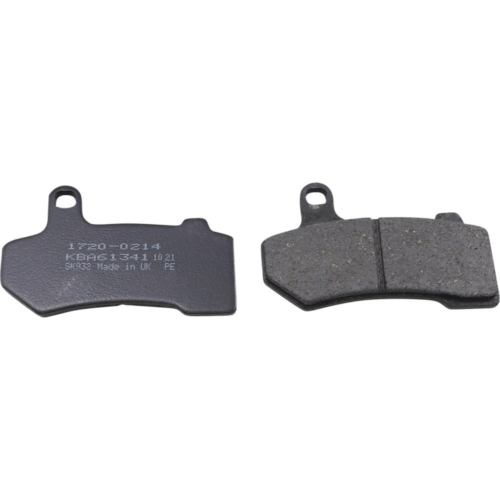 Organic Harley/Buell Brake Pads — Set of 2, 227 g (8 oz.)