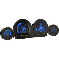 HD-03 - Kit de 4 indicadores LCD — 95×51 mm, Negro