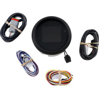 MLX - 3000 Series Gauge — Fits 3-3/8 in housing, black