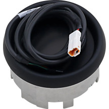 MLX - 3000 Series Gauge — Fits 3-3/8" housing, Black