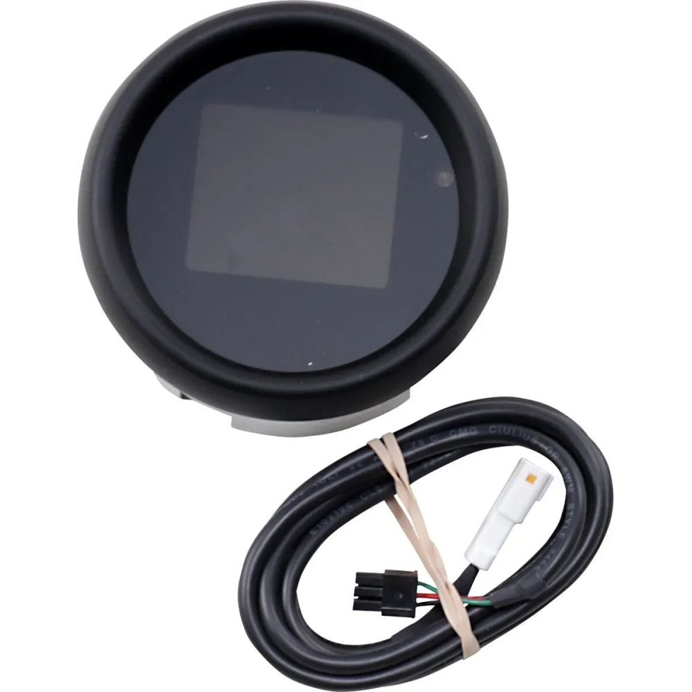 MLX - 3000 Series Gauge — Fits 3-3/8" housing, Black