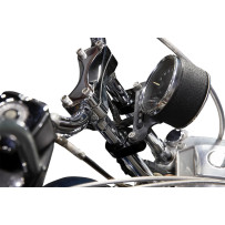 O/S Speeds Clamps — 25.4–31.75 mm, Black