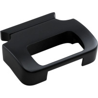 Fat Bob Gauge Mount — 25.4 mm (1)" handlebar, flat black