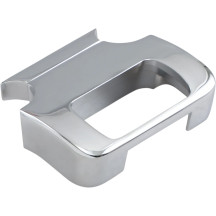 Fat Bob Gauge Mount — 31.8 mm (1-1/4") handlebar, Chrome