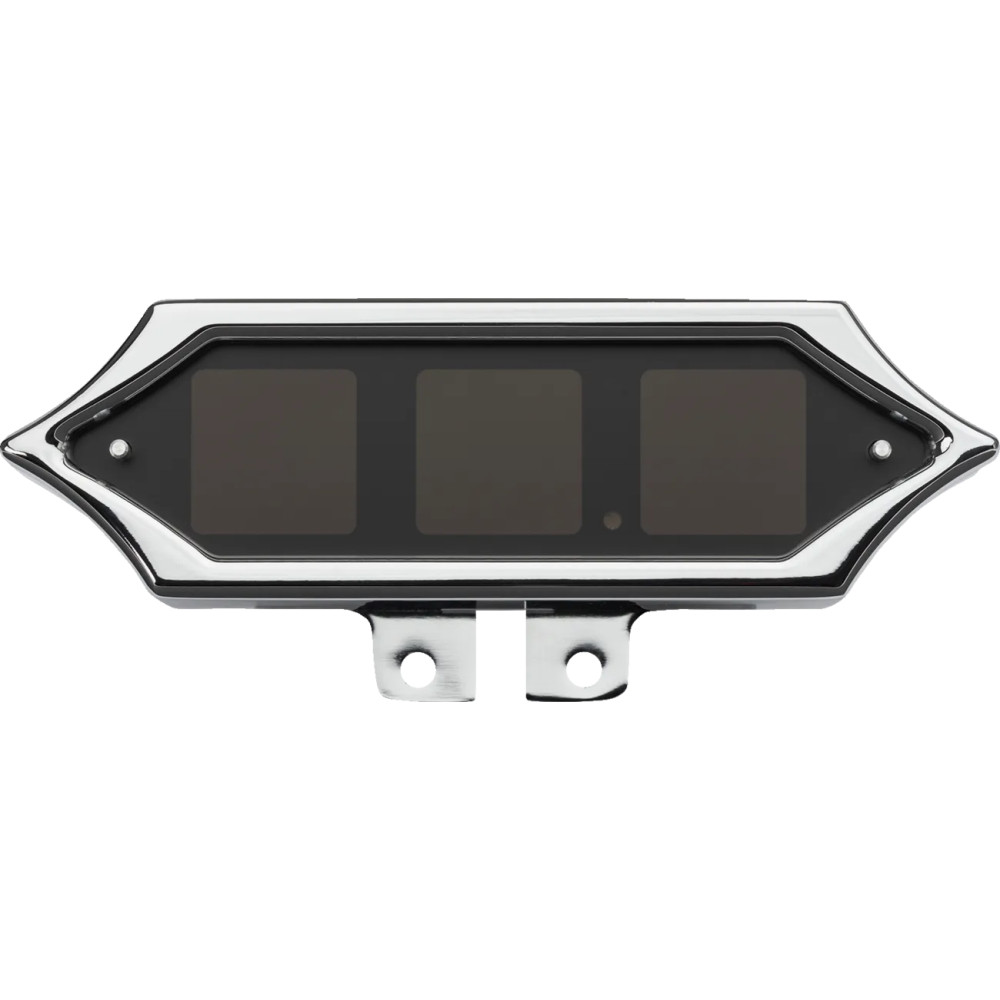 MLX-9000 Series Gauge — 0-199 mph, Black face, Chrome housing