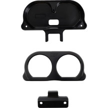 Gauge Mount — fits SlyFox risers (top-mount bracket), black