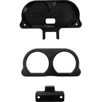 Gauge Mount — fits SlyFox risers (top-mount bracket), black