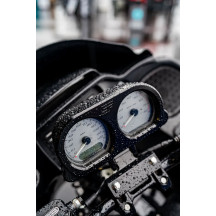 Gauge Mount — fits SlyFox risers (top-mount bracket), black