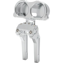 Dual Gauge Mount For Performance Risers — Dual gauge, Unfinished