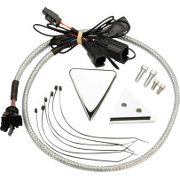 MLX-9000 Gauge Mount — V-Bar, Chrome