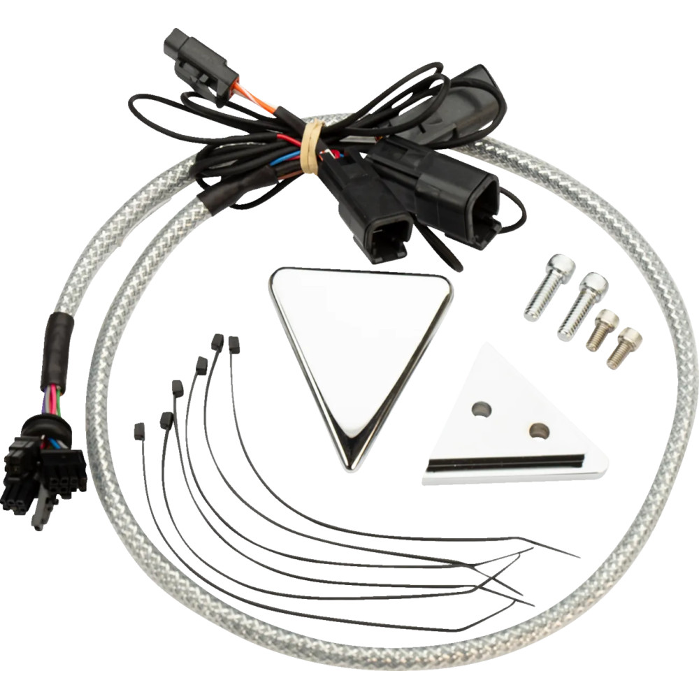 Soporte MLX-9000 para indicadores — Cromo, V-Bar