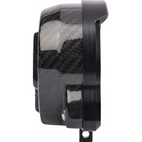 Kit de reubicación de indicadores — velocímetro, montaje delantero, negro anodizado