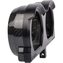 Kit de reubicación de indicadores — velocímetro, montaje delantero, negro anodizado