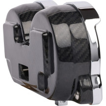 Kit de reubicación de indicadores — Velocímetro, cromado, montaje delantero