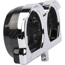 Kit de reubicación de indicadores — Velocímetro, cromado, montaje delantero