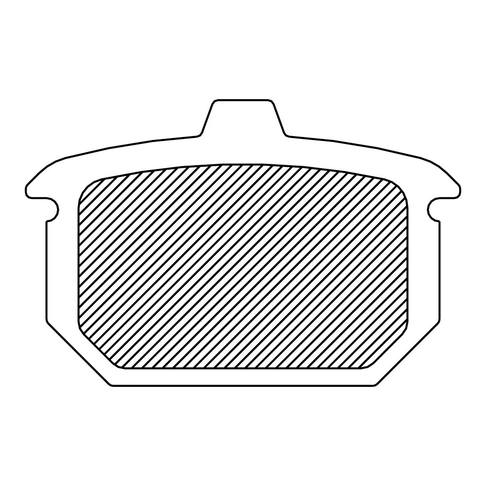 Pastillas de freno sinterizadas Harley/Buell — Juego de 2