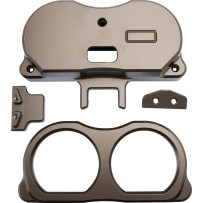 Dual Gauge Mount For Performance Risers — Brown