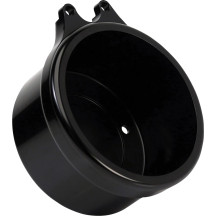 Method Speedometer Mount — 4" diameter, Black anodized, '22 Low Rider gasket required