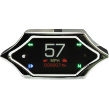 MLX-5000 Series Universal Gauge — 0-255 mph calibration, 2" L, 4.5" W