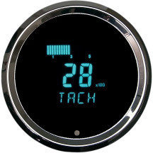 3000 Series Digital Tachometer — 3-3/8" (85.7 mm), 0–18,000 rpm, blue readout