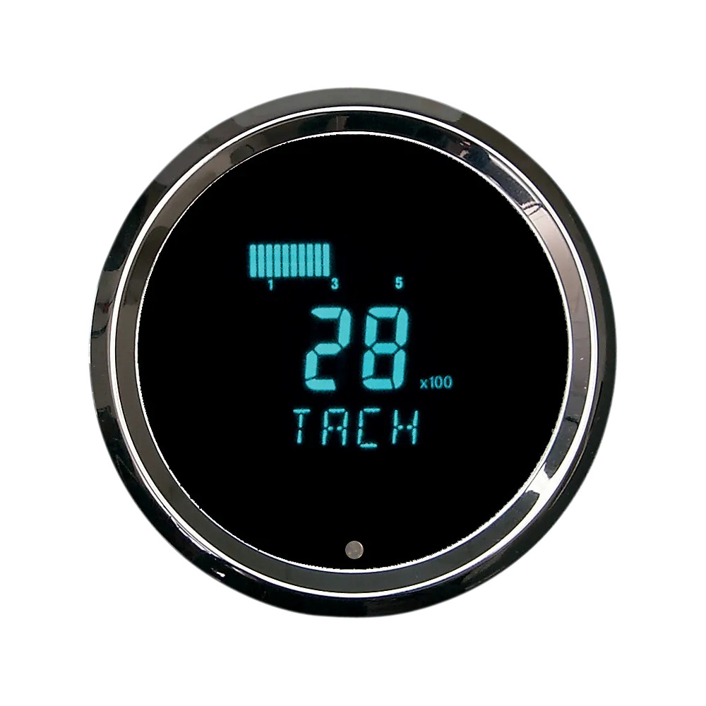 3000 Series Digital Tachometer — 3-3/8" (85.7 mm), 0–18,000 rpm, blue readout