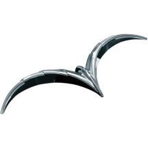 Speedometer/Tachometer Gauge Brow — Speedometer/Tachometer, Chrome