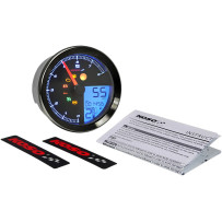 HD-04 Velocímetro/Tacómetro — negro