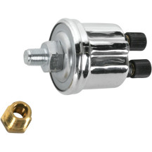 Oil and Air Pressure Sender — 0 kPa–1034 kPa (0 psi–150 psi), polished metal finish