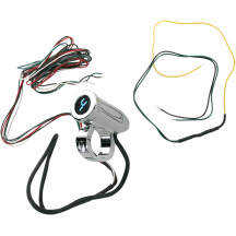 Indicador de marchas con programación automática — 31,75 mm (1-1/4") manillar, serie PGR-1000, lectura azul