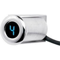 Indicador de marchas autoprogramable — 29.2 mm manillar (1.15 in), pantalla azul