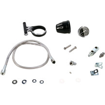 Oil Pressure Gauge Kit — 0–60 psi, Chrome