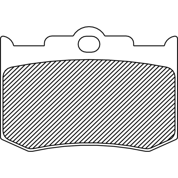 Sintered Brake Pads — 8 mm, Sintered Metal, Set of 2
