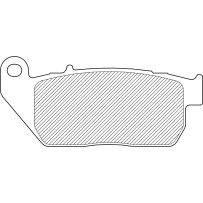 Sintered Metal Harley/Buell Brake Pads — FAD381HH, Set of 2