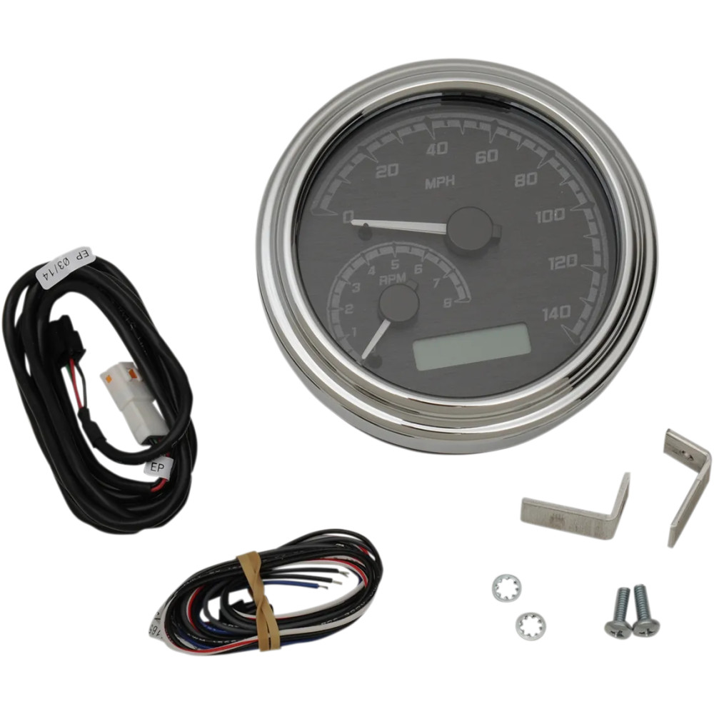 MVX Series Analog Gauge System — 4-1/4" case, 4-5/8" bezel, black face