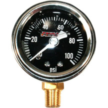 Oil Pressure Gauge — 1-1/2" inside diameter, 1/8" NPT male