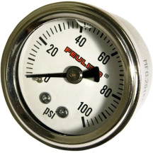 Oil Pressure Gauge — 1.5" case, 0–100 psi, 1/8" NPT